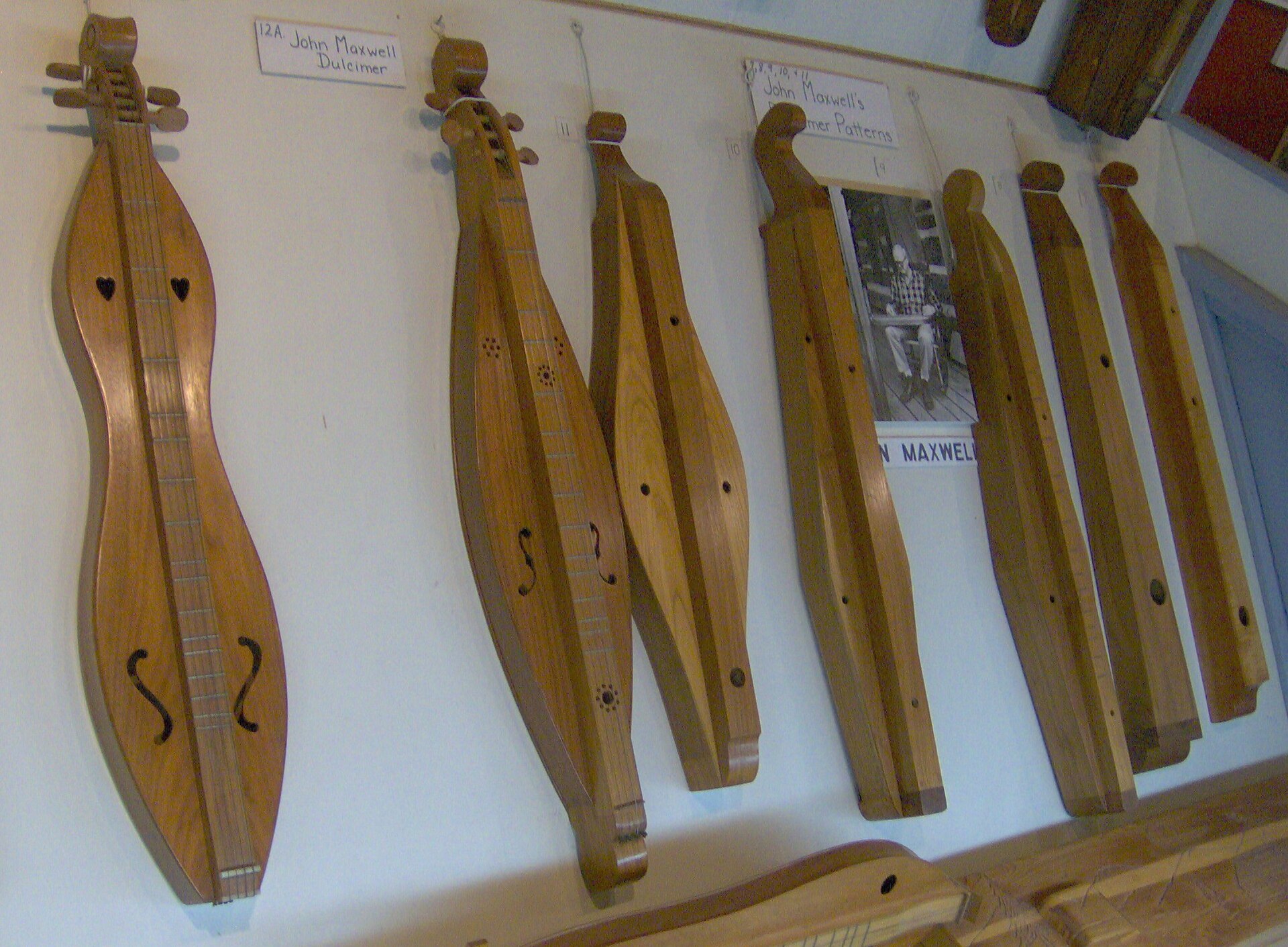 Appalachian dulcimer collection · Norris, Tennessee